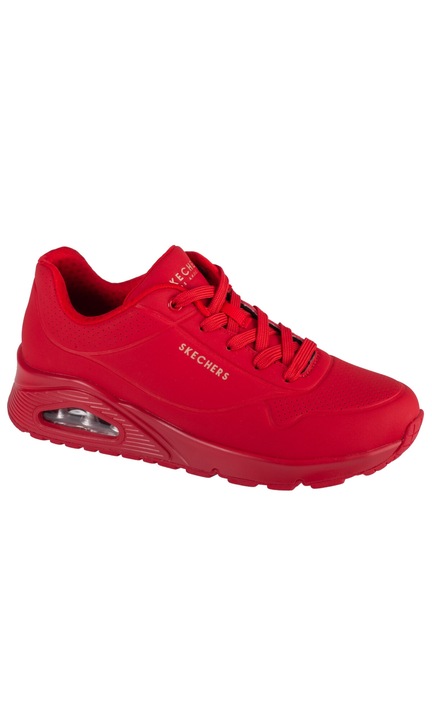 Sportcipő, Skechers Uno-Stand on Air 73690-RDS, piros, 38 EU