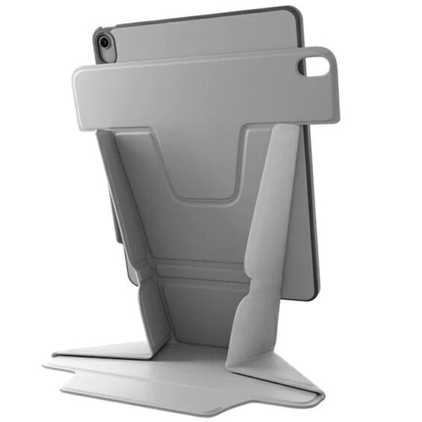 Husa tableta Uniq Ryze 360, suport integrat, rotire 360°, gri deschis, pentru iPad Air 6gen 11" (2024)