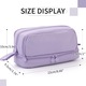 Penar fete, Capacitate mare, Excitat®, 4 Compartiment, 22X9.5X10cm, Violet