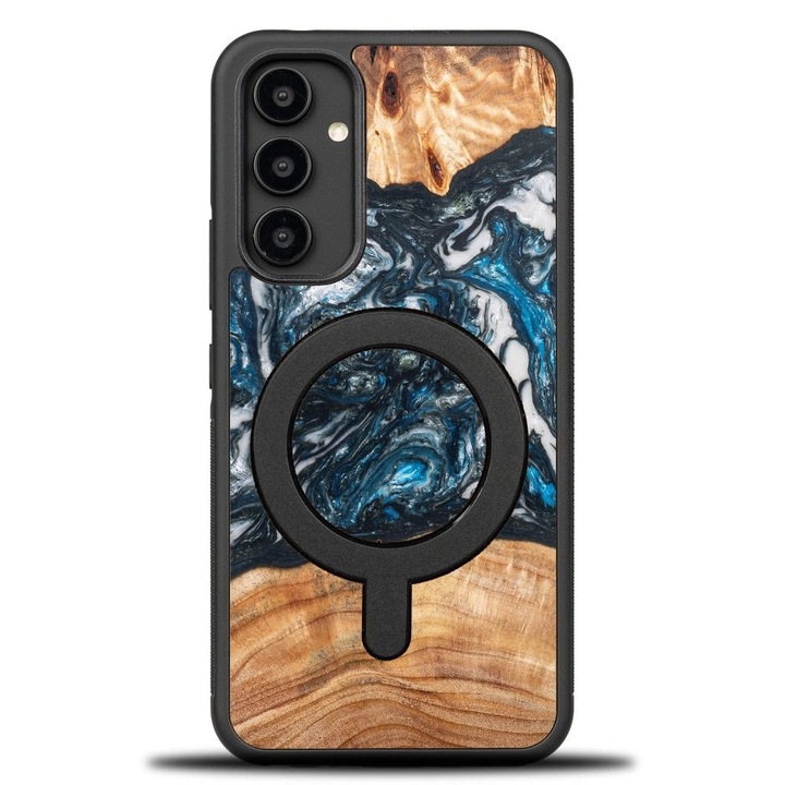 Калъф, Bewood Unique - Planets за Samsung Galaxy A54 5G, Земя Magnet