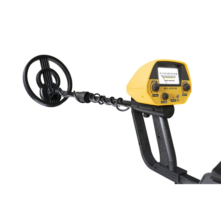 Detector de metale 5090 portabil, Lungime reglabila, detectie de aur subteran, argint, pentru aventuri, arheologie