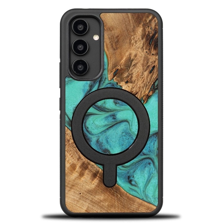 Калъф, Bewood Unique за Samsung Galaxy A54 5G, Тюркоазен Magnet
