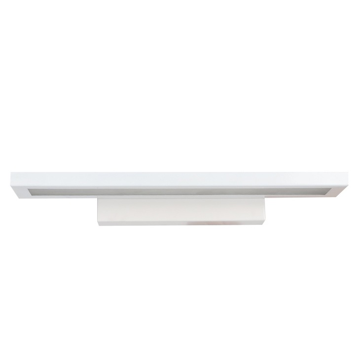 Jormftte 38cm 14W LED fali lámpa, meleg fehér, alumínium, fürdőszobába