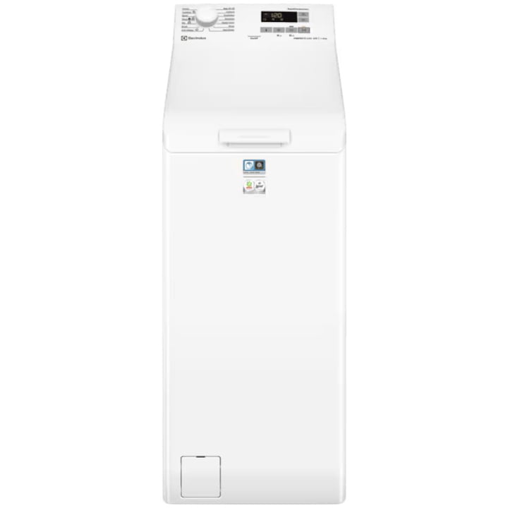 Пералня Electrolux EW6T5261E, 6 кг, 1200 об/мин, Клас B, Инверторен мотор с постоянен магнит, SensiCare, TimeSave, Бял