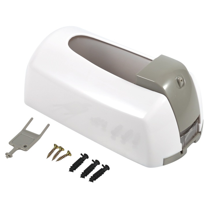 Szappanadagoló, Jormftte, 1000 ml, falra szerelhető kivitel, átlátszó, fürdőszobába és konyhába