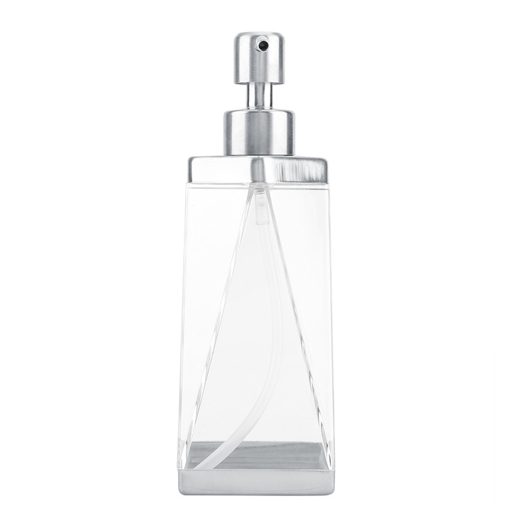 Jormftte rozsdamentes acél szappanadagoló, 440 ml kapacitás, saválló, széles nyílás