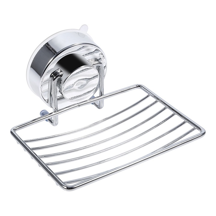 Jormftte szappanadagolók, erős tapadókoronggal, hálós kialakítással, eltávolítható, sima felületekhez