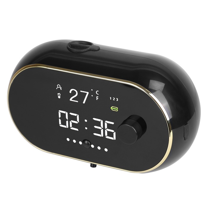 Jormftte automata szappanadagoló, falra szerelhető, 450 ml űrtartalom, infravörös érzékelő, USB újratölthető