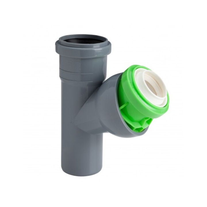 Ramificatie redusa PP 110/32/110 cu unghi reglabil 45-88 grade