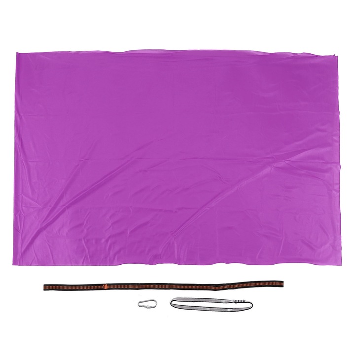 Еластична люлка за деца Jormftte, 100x280см, за вътрешна/външна употреба, лилава