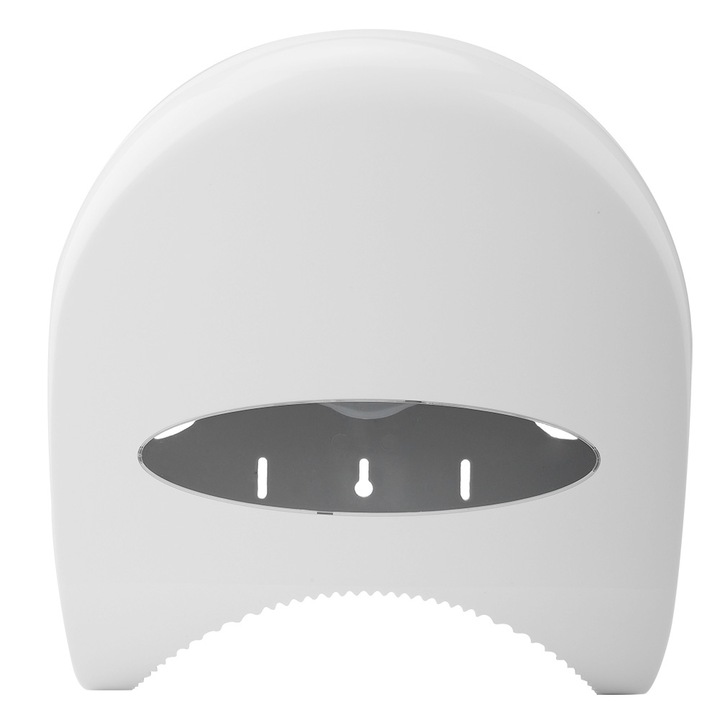 Papírtörlő tartó, Jormftte, fehér, falra szerelhető, nagy kapacitású, ABS anyag