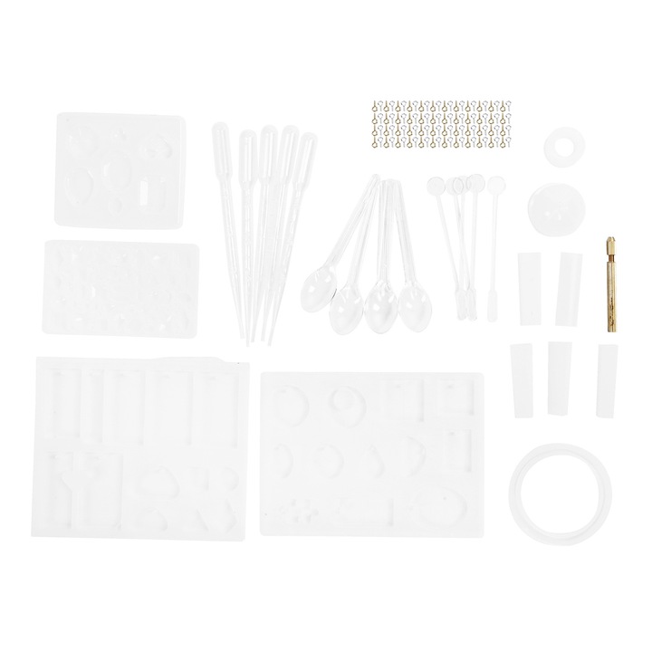 Set de matrite din silicon pentru turnare DIY cu zaruri Instrument de artizanat