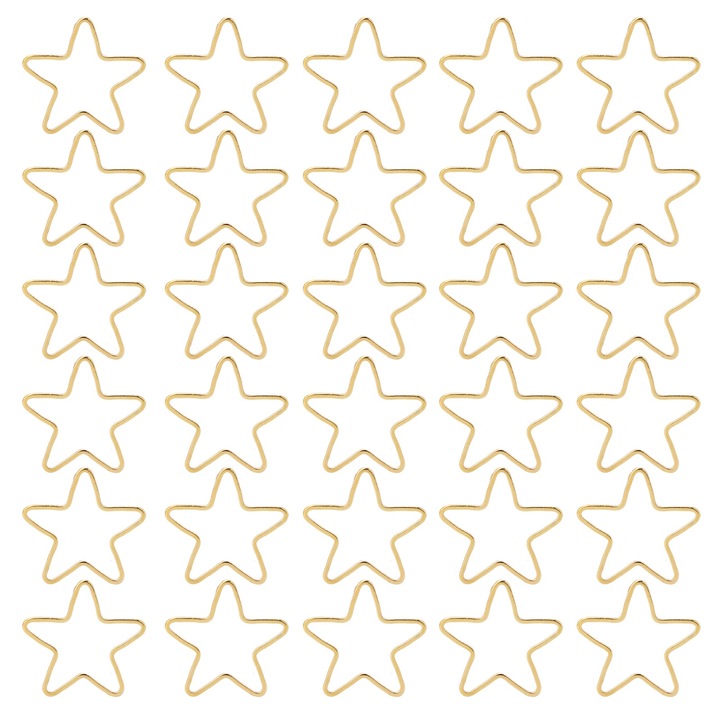 Комплект от 30 броя празни медни висулки за изработка на бижута, Enforose