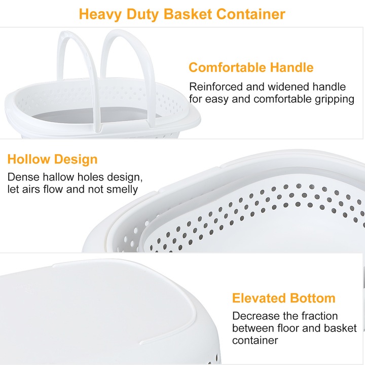 Jormftte összecsukható szennyes kosár, helytakarékos, tárolóedény