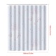 Jormftte zuhanyfüggöny, 180x180cm, vízálló poliészter, elegáns minta, könnyen tisztítható