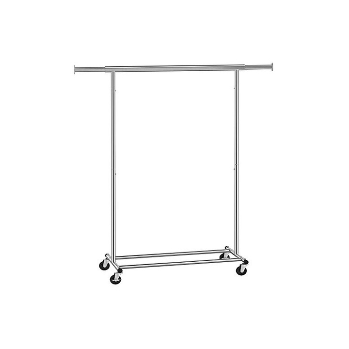 Cuier haine Model Webster, Argintiu, 45.4x132x160 cm