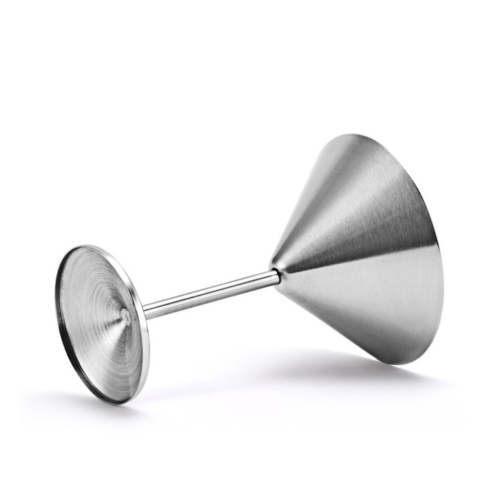 304-es rozsdamentes acél koktélospohár, Gigicial, elegáns dizájn, minőségi kidolgozás