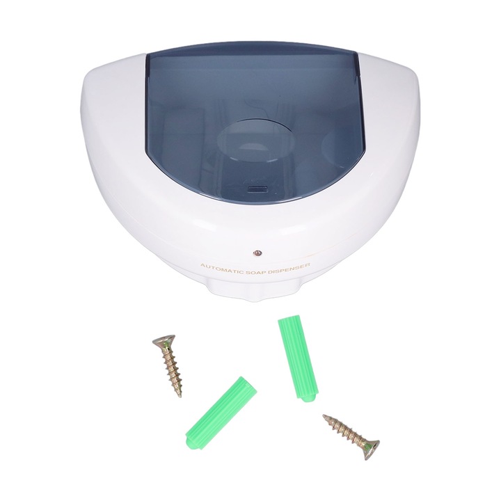 AMRINUGL 500ML automata szappanadagoló, infravörös érzékelő, falra szerelhető, műanyag, 205x140x98mm
