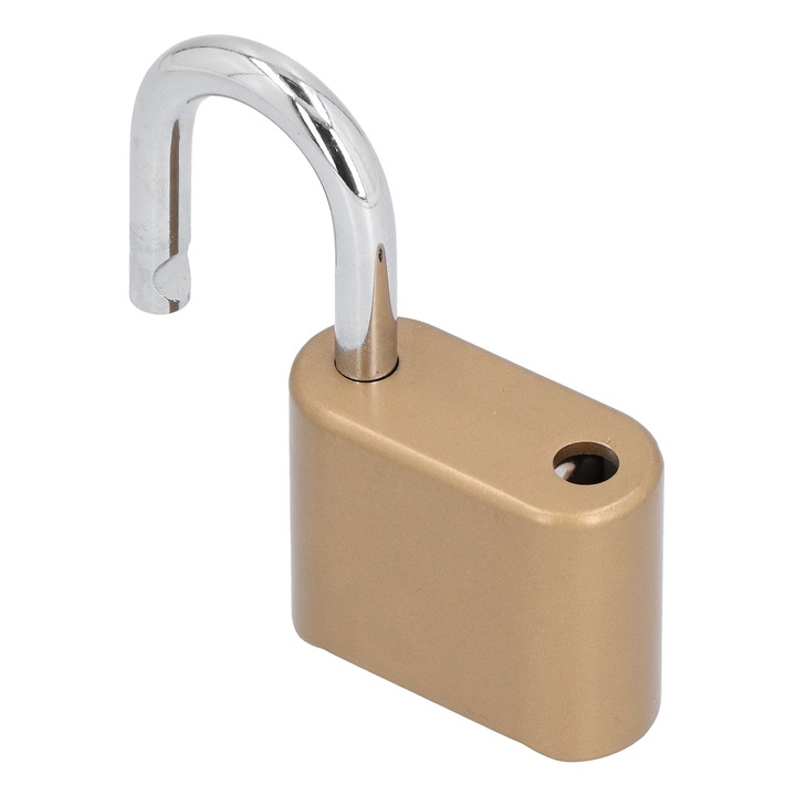 Jormftte biztonsági lakat, jelszavas, ellenáll a zord környezetnek, arany színű