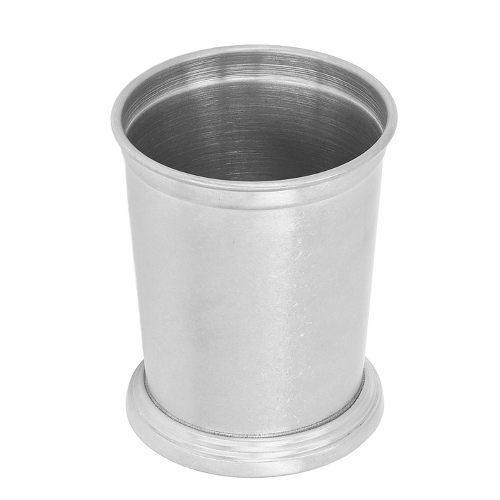 Bármixer pohár, 304-es rozsdamentes acél, stabil talp, vintage koktél keverőpohár, otthoni bárhoz.