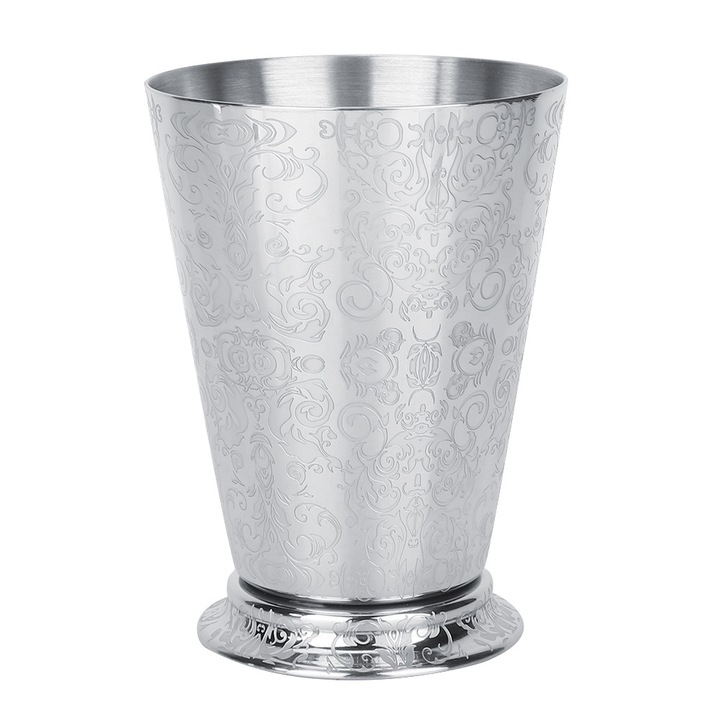 Jormftte rozsdamentes acél koktélpohár, 400ml, elegáns design, bárhoz