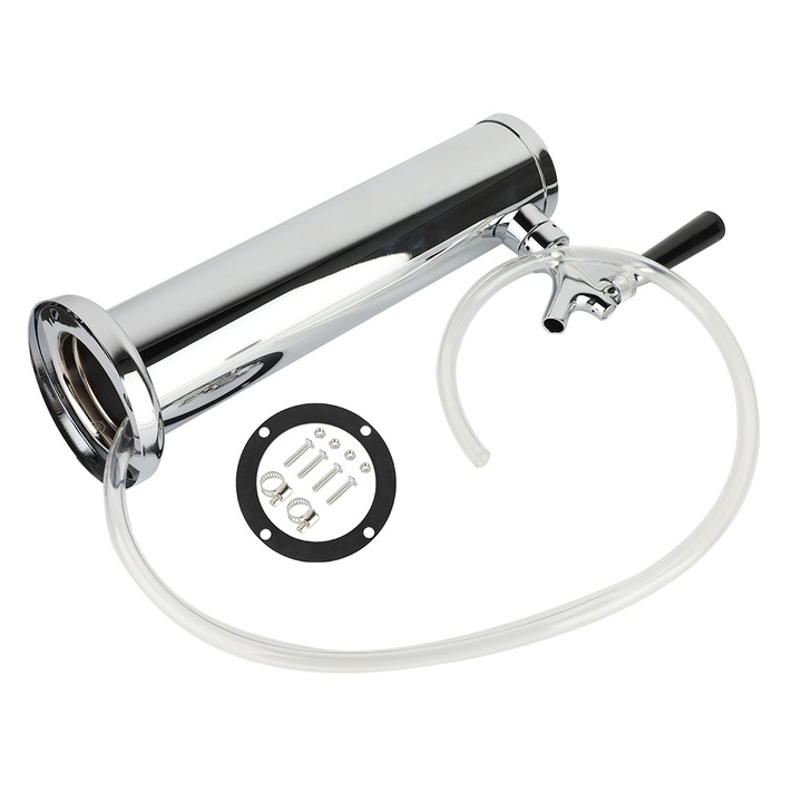 Rozsdamentes acél sörcsap, Jormftte, 3 hüvelykes, rozsdamentes, könnyen telepíthető, üdítőitalokhoz, készlet.