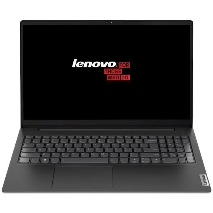 Lenovo Ideapad Laptop, Intel Core i3 1215U, 8GB Memória, 256GB SSD, 15.6 FullHD, Fekete, Magyar billentyűzet, Böngésző, Vírusirtó, Windows 11 Pro