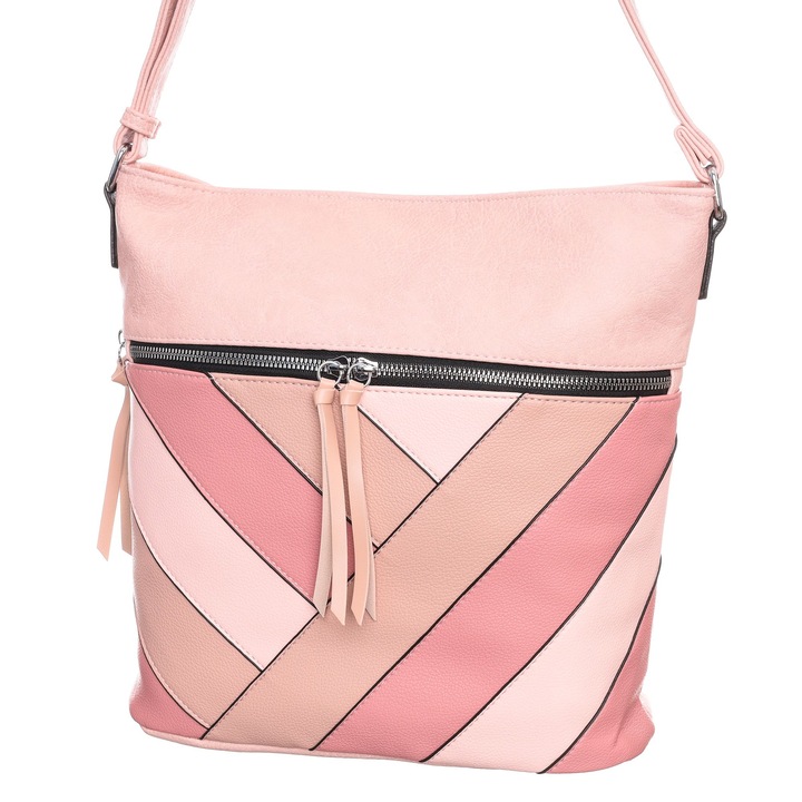 Geanta dama, Feng DA, Piele artificiala, 28-34 x 29 x 13 cm