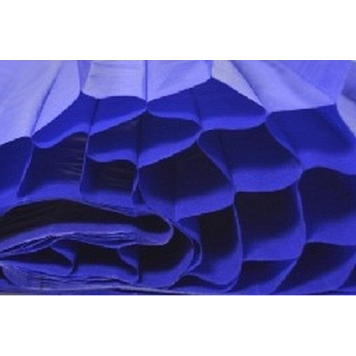 Set 5 foi hartie creponata Galeria Hobby, albastru, 23 x 33 cm