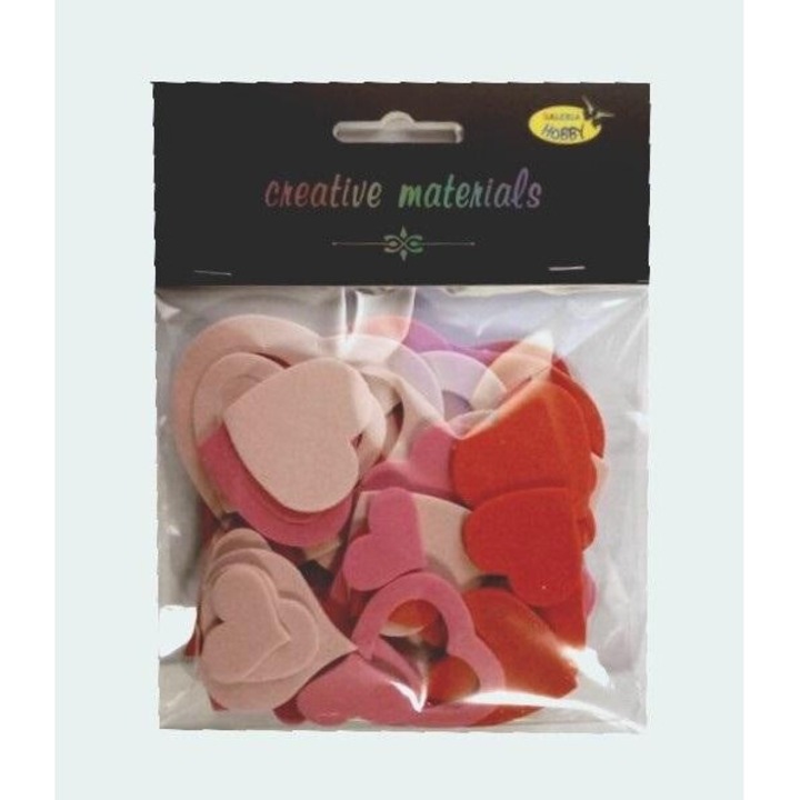 66 darab öntapadós habszív készlet, Galeria Hobby, 125x168mm