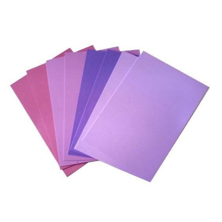 8 lapos habszivacs készlet, Galeria Hobby, 20x30 cm, lila