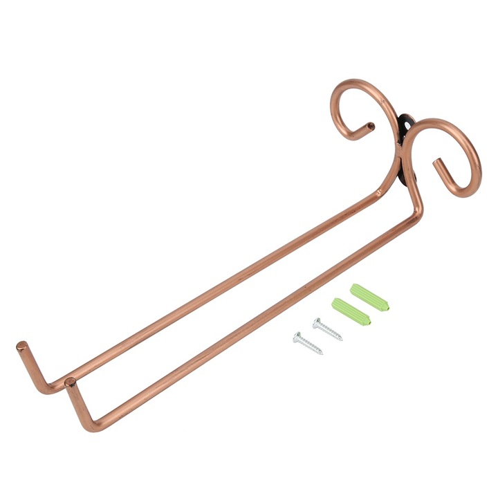 Pohártartó, Jormftte, függő kialakítás, helytakarékos, galvanizált, 1 sor