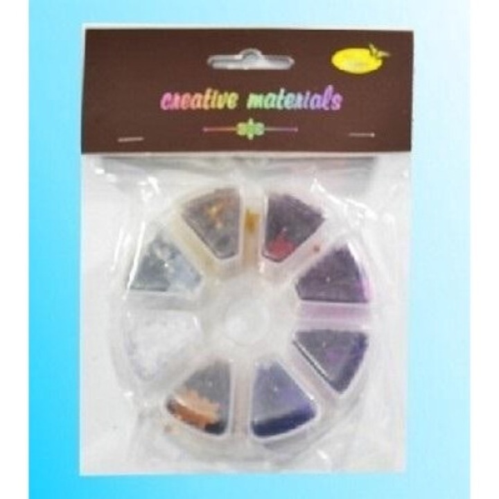 Paiete flori 8 culori 6mm 40g