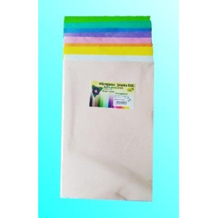 Pasztell mikrogumi hab 20x30cm 10 lap