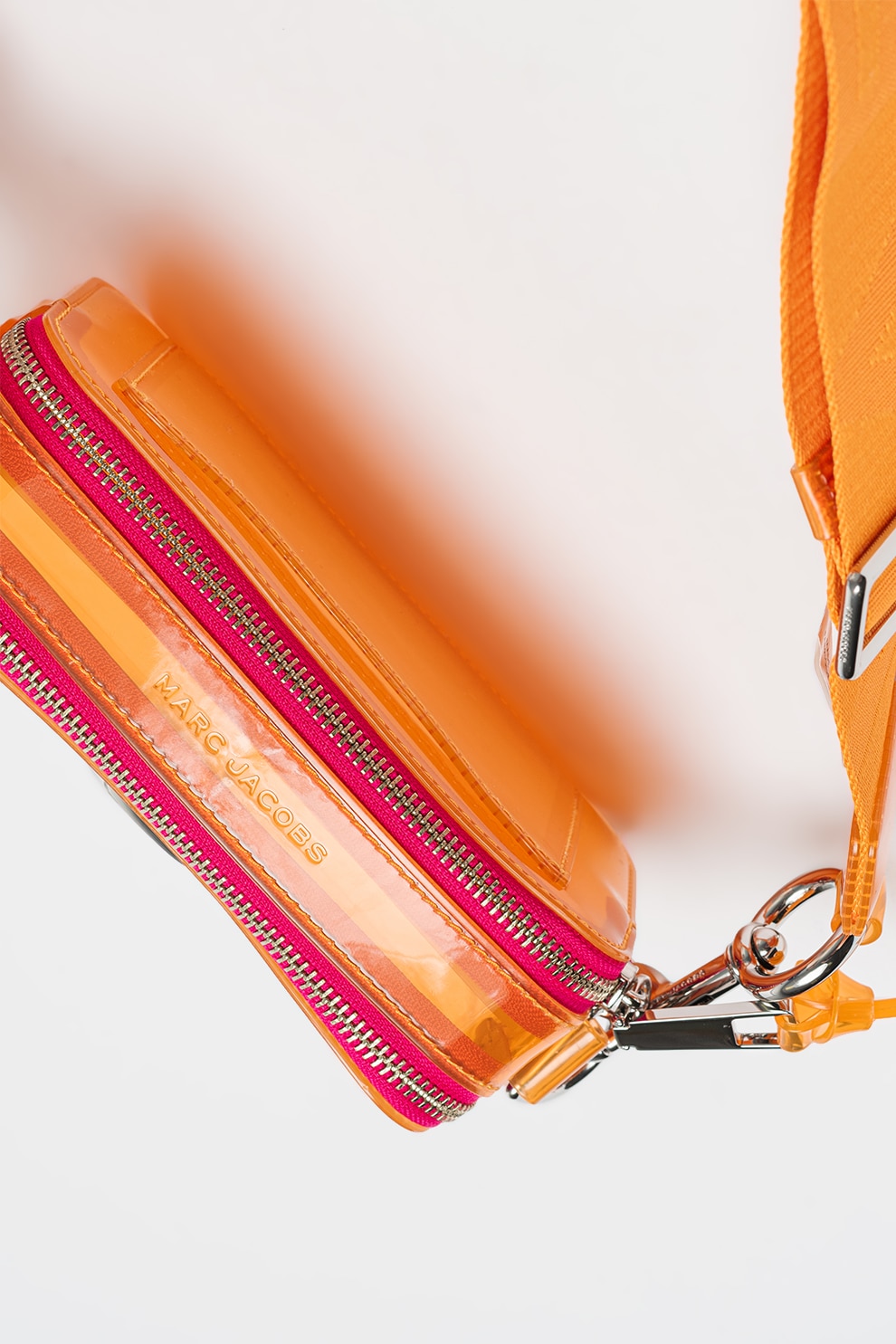 Marc Jacobs, Geanta crossbody The Jelly Snapshot, Portocaliu