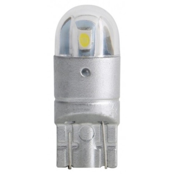 Автомобилен светодиод T10 (W5W) Бял, водоустойчив, без канбус