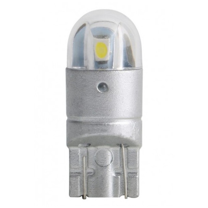 Led auto T10 (W5W) Alb, rezistent la apa, fara canbus