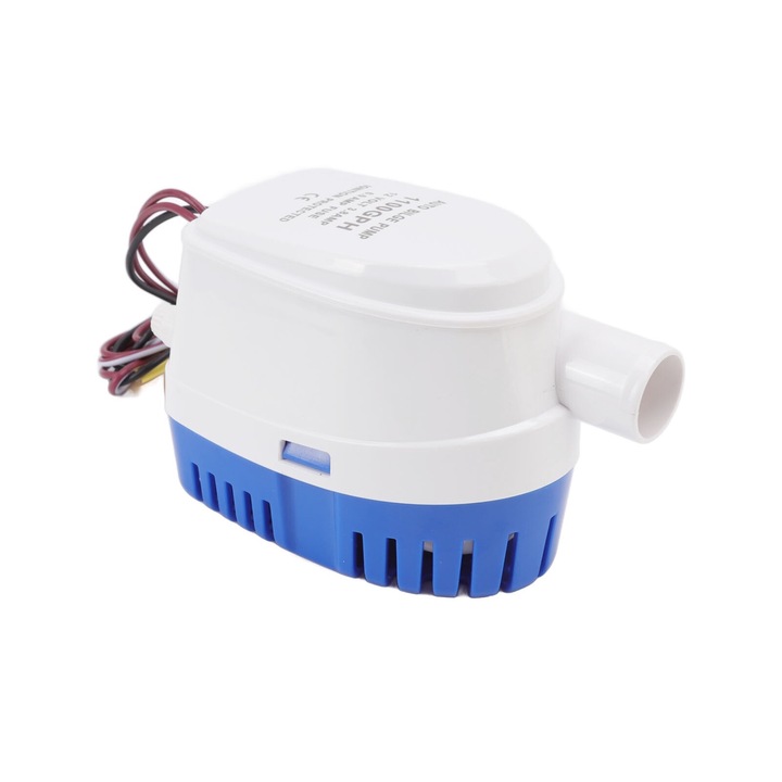 DC водна помпа, longziming, 4m височина, 67m/h дебит, 29mm диаметър, 150.5x107mm, пластмаса