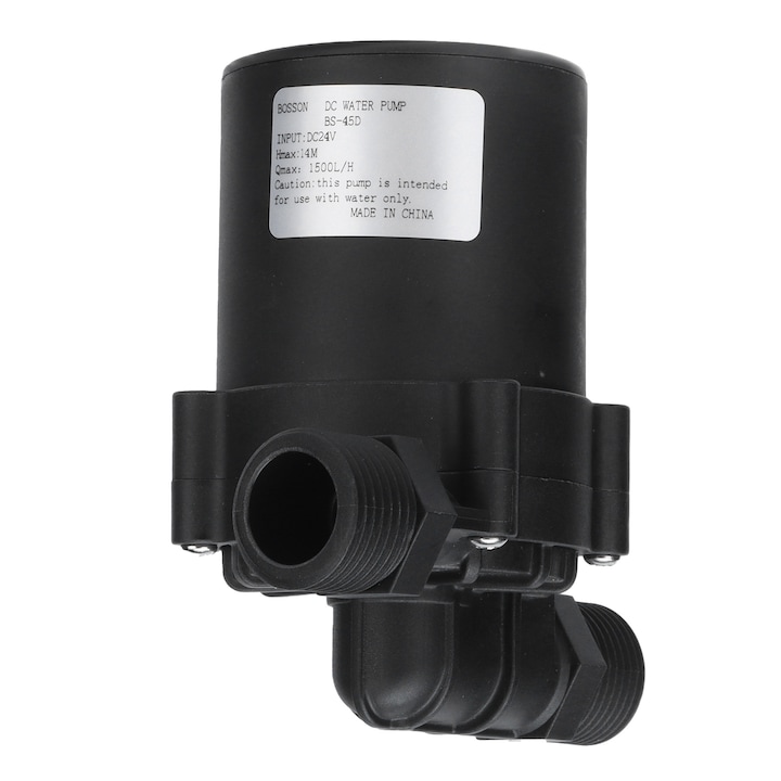 Jormftte vízpumpa, rásegítő típusú, 24V, kerámia szerkezet, nagy hatásfok, alacsony zajszint