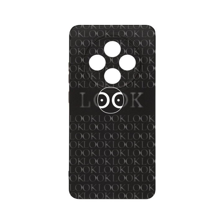 BestCase® Husa Slim SIlicon 0.8MM, Compatibila Cu Oppo Reno12 F / Reno12 FS, Look At Me, Protectie Camera, Rezistenta la uzura, c-B 39