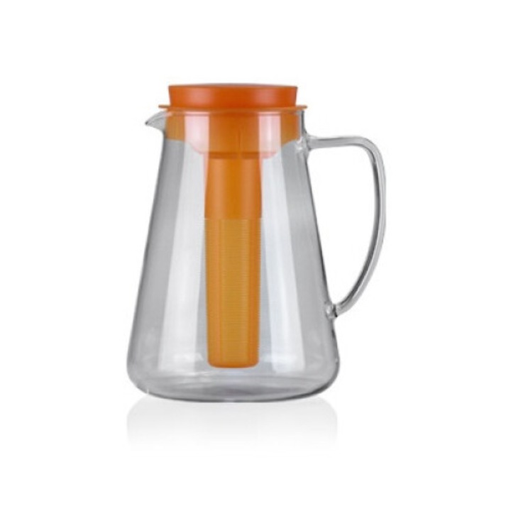 Tescoma teo kancsó hűtő résszel és szűrővel, 2.5 l, narancssárga