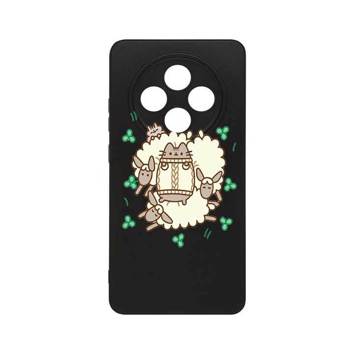 BestCase® Husa Slim SIlicon 0.8MM, Compatibila Cu OPPO Reno12 FS / Reno12 F, Rabbits - Lambs, Protectie Camera, Rezistenta la uzura, c-B 692