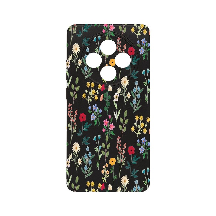 BestCase® Husa Slim SIlicon 0.8MM, Compatibila Cu Oppo Reno12 F / Reno12 FS, Spring Flowers, Protectie Camera, Rezistenta la uzura, c-B 635