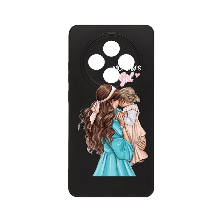 BestCase® Husa Slim SIlicon 0.8MM, Compatibila Cu Oppo Reno12 F / Reno12 FS, Mommy's Girl, Protectie Camera, Rezistenta la uzura, c-B 555