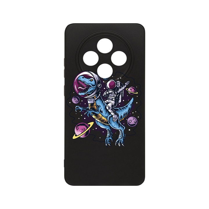 BestCase® Husa Slim SIlicon 0.8MM, Compatibila Cu Oppo Reno12 F / Reno12 FS, Astronaut Ride, Protectie Camera, Rezistenta la uzura, c-B 772