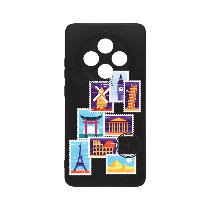 BestCase® Husa Slim SIlicon 0.8MM, Compatibila Cu OPPO Reno12 FS / Reno12 F, Mail on the way, Protectie Camera, Rezistenta la uzura, c-B 979