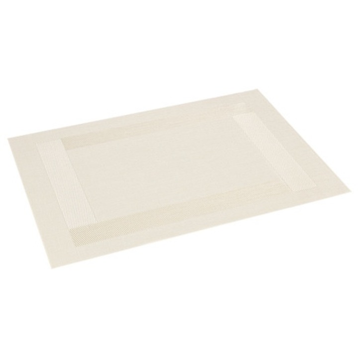 Tescoma flair frame étkezési alátét 45×32 cm, krémszín