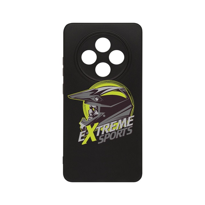 BestCase® Husa Slim SIlicon 0.8MM, Compatibila Cu OPPO Reno12 FS / Reno12 F, Extreme Sport, Protectie Camera, Rezistenta la uzura, c-B 820