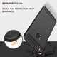Калъф за Huawei P10 Lite - Techsuit Carbon Silicone - Черен