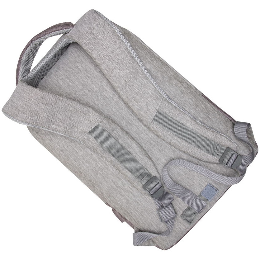 Rucsac laptop Rivacase 7562 gri/mocha , anti-furt 15.6"